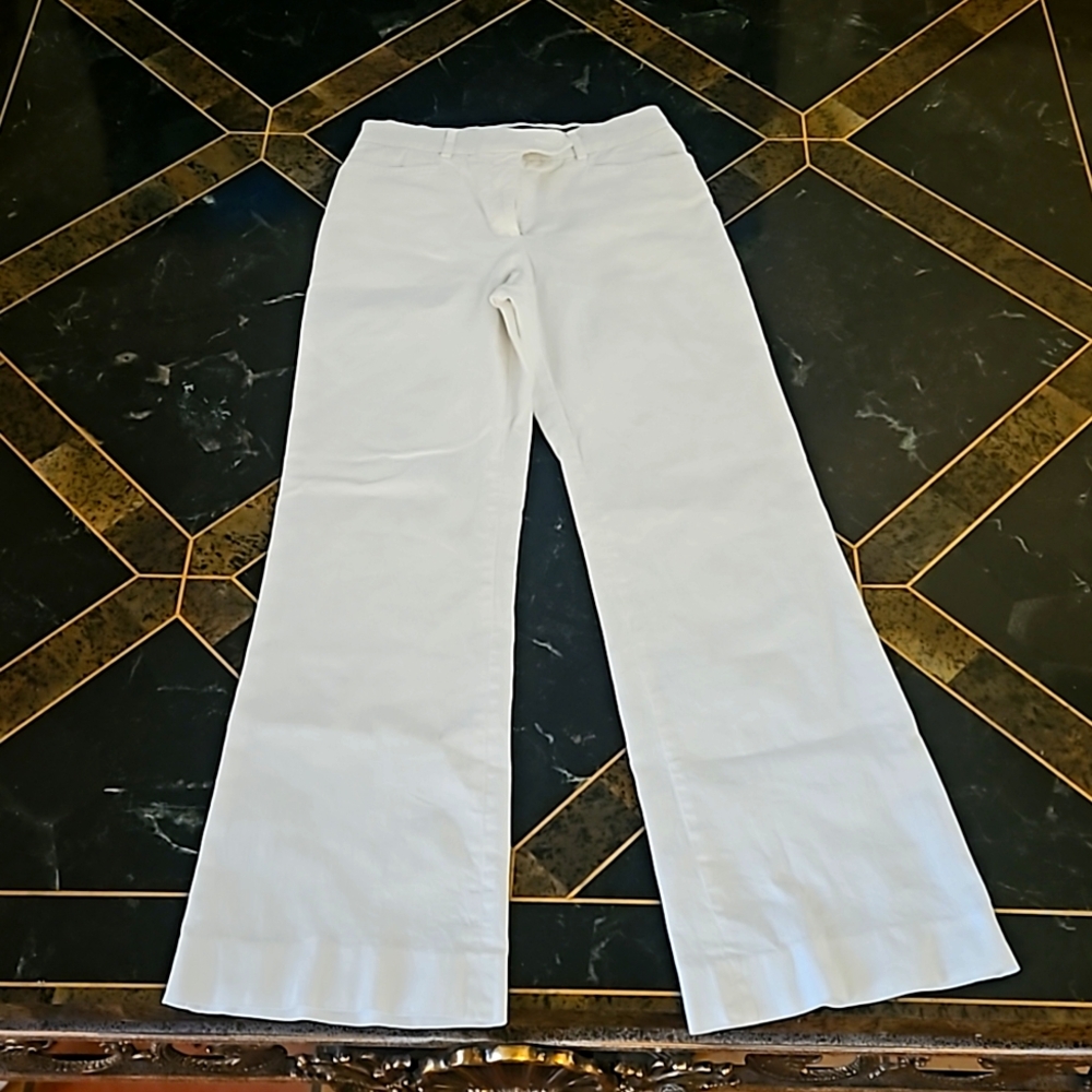 Emporio Armani white pants.